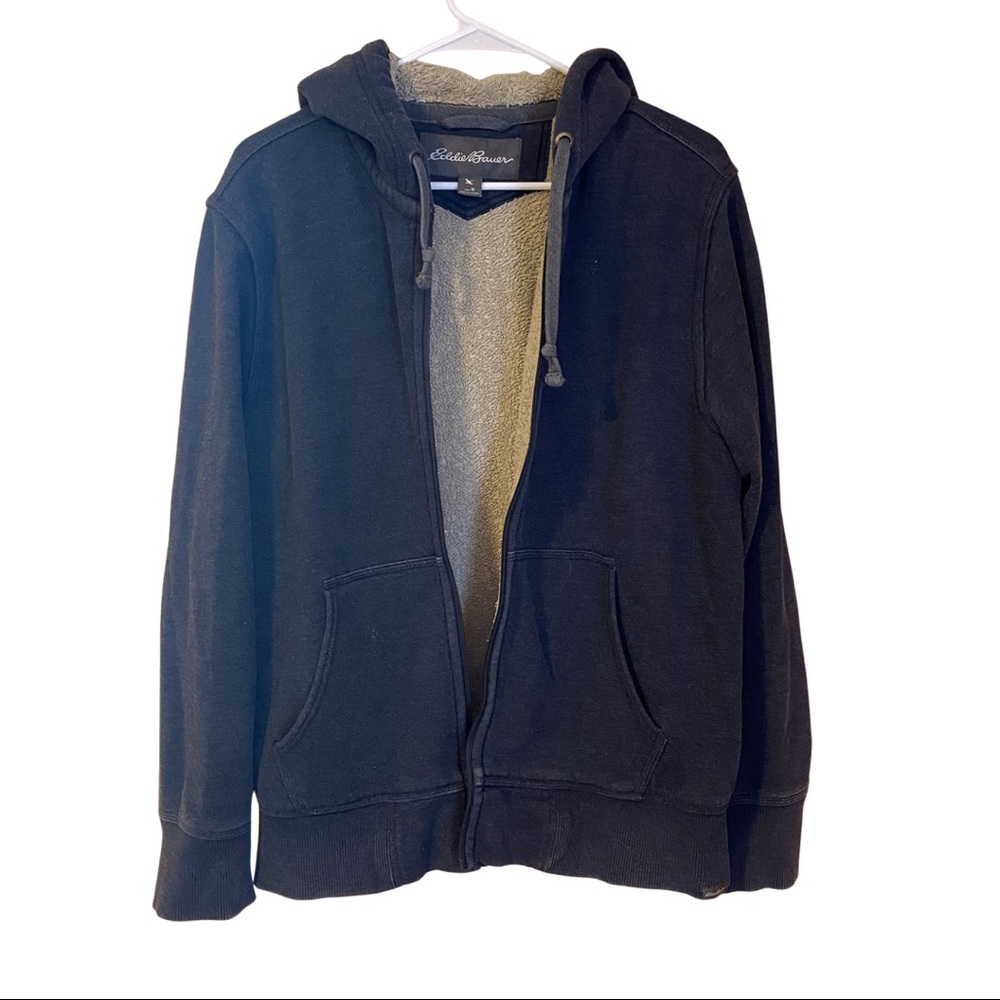 Navy blue Eddie Bauer zip up